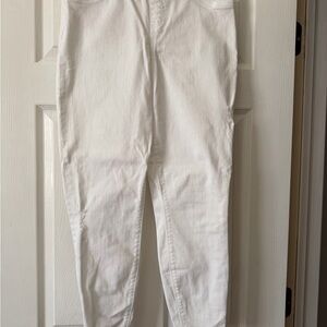 SPANX White Skinny Jeans